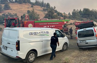 Gemlik Belediyesi, Bursa'daki Orman Yangınına Karşı Seferber Oldu